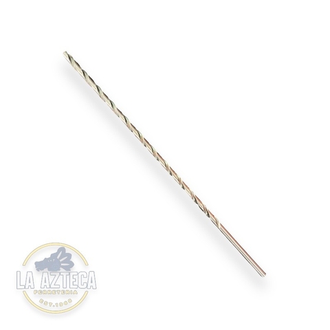 Broca Para Metal HSS Extra larga 1/4" x 12"