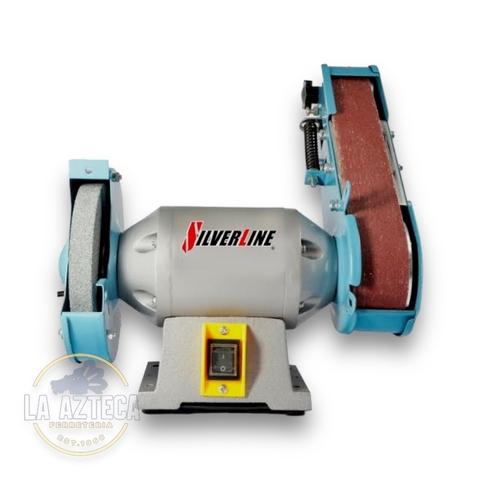 ESMERIL DE BANCO DE 6" CON BANDA DE LIJA SILVERLINE