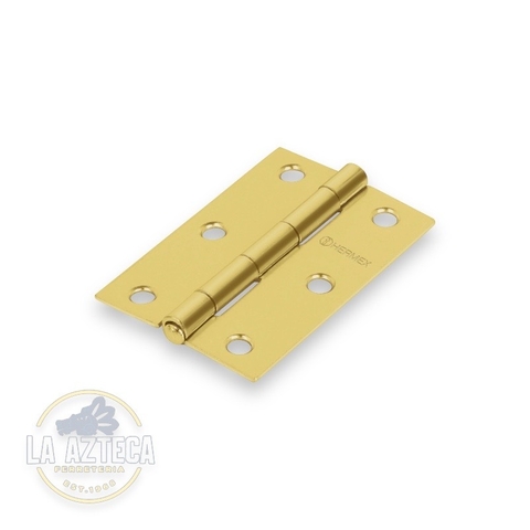 BISAGRA 1 1/2" LATON 115EL HERMEX 43193