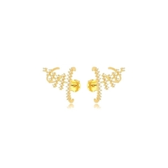 Brinco ear cuff dourado