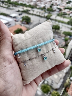Pulse Pedrinhas azul - comprar online