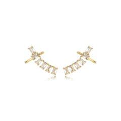 Brinco ear cuff cristal