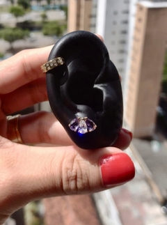 Brinco ear cuff gotinhas