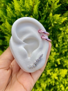 Piercing fake rosa - comprar online