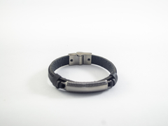 Pulseira masculina em couro - comprar online