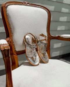 SANDALIA SHAROW ORO - tienda online