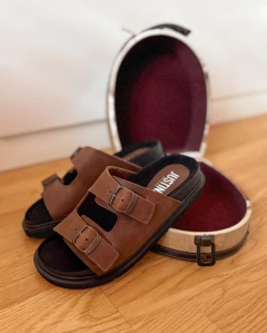 SANDALIA BIRKEN CHOCOLATE - tienda online