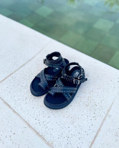 SANDALIA MALVIE NEGRO - OlivettaShoes