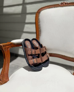 SANDALIA BIRKEN CHOCOLATE - OlivettaShoes