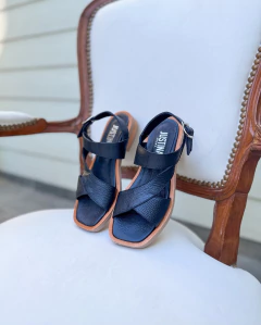 SANDALIA IRIS NEGRO - OlivettaShoes