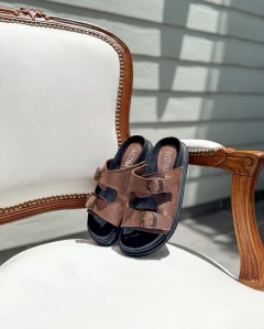 SANDALIA BIRKEN CHOCOLATE - comprar online