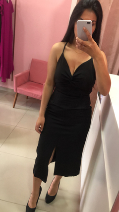 Vestido Midi Pietra - Preto
