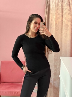 Blusa Modal com Corrente