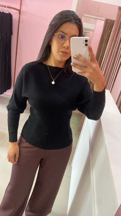 Blusa em Modal Iza - Preta - comprar online
