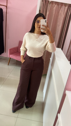 Blusa em Modal Iza - Off White na internet