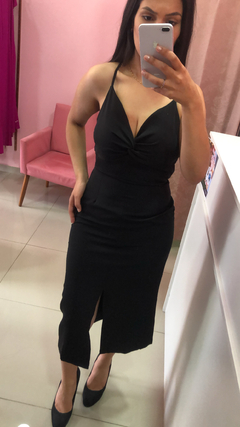 Vestido Midi Pietra - Preto - Le Boutique