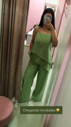 Conjunto Calça Pantalona e Blusa Regata - Le Boutique