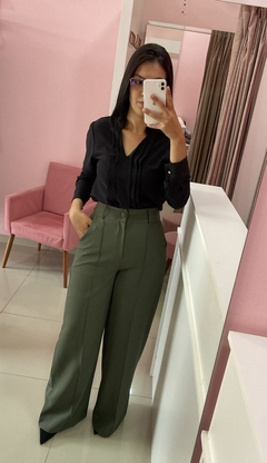 Imagem do Calça Pantalona Maya - Verde Militar
