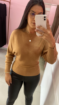 Blusa em Modal Iza - Caramelo - comprar online