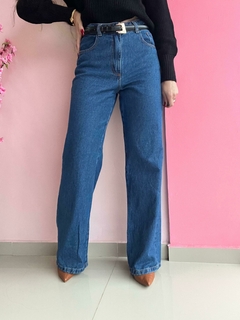 Calça Jeans Wide Leg Maria Eduarda