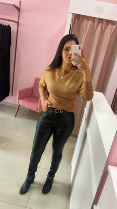 Imagem do Blusa em Modal Iza - Caramelo