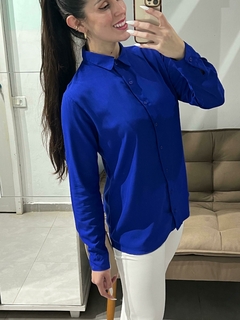 Camisa em viscolinho Thalyta - comprar online