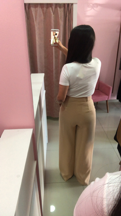 Imagem do Calça Pantalona - Bege