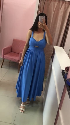 Vestido Chicago - Azul na internet