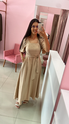 Vestido Maria - Bege - comprar online