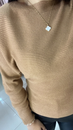 Blusa em Modal Iza - Caramelo - loja online