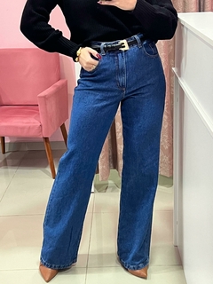 Calça Jeans Wide Leg Maria Eduarda - Le Boutique