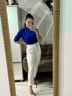 Camisa em viscolinho Thalyta - Le Boutique