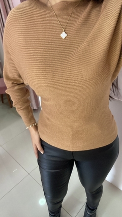Blusa em Modal Iza - Caramelo na internet