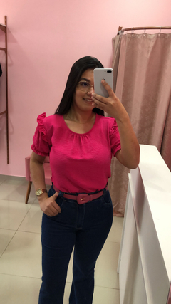 Blusa em crepe Luma na internet