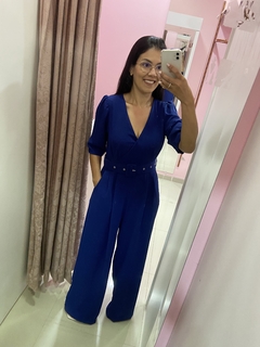 Macacão Mariela - Azul Marinho - Le Boutique