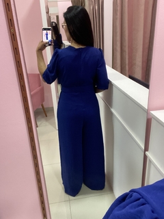 Imagem do Macacão Mariela - Azul Marinho