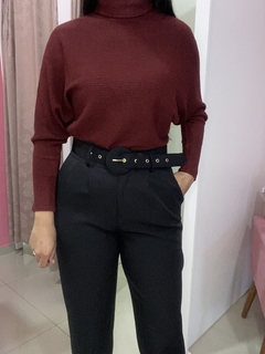 Calça Alfaiataria com Cinto na internet