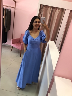 Vestido Laís - Azul - comprar online