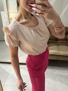 Blusa em crepe Luma