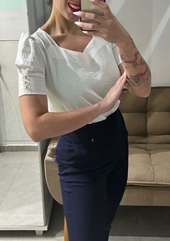 Calça Cassia - Azul marinho - Le Boutique