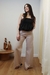 Calça Jeans Bege