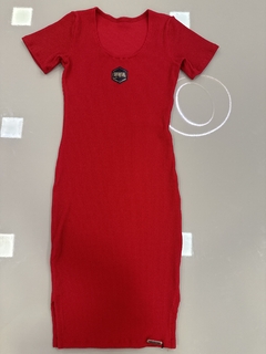 VESTIDO MIDI MALDIVAS C/ MANGAS - comprar online