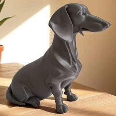 Escultura Cachorro Dachshund 3D Roaz Creative - Roaz Creative