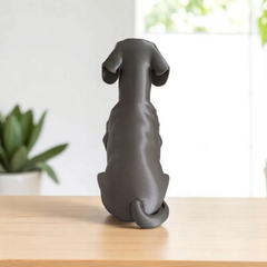 Imagem do Escultura Cachorro Dachshund 3D Roaz Creative