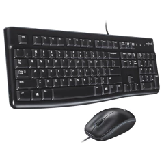 Combo Teclado y Mouse Logitech MK120 - Flopy System