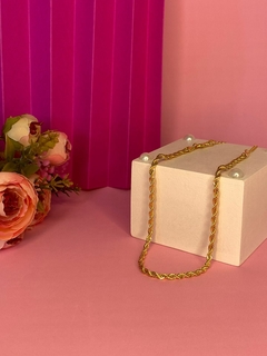 Choker Baiana dourada