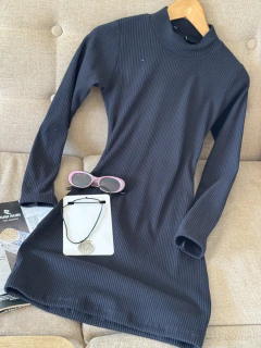 Vestido Ribb lanilla