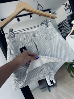 Short pollera RAYADO - comprar online