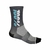 Meia Ciclismo 100% Rythym Cinza
