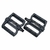 Pedal Ciclismo MTB Absolute Brutus Flat Preto